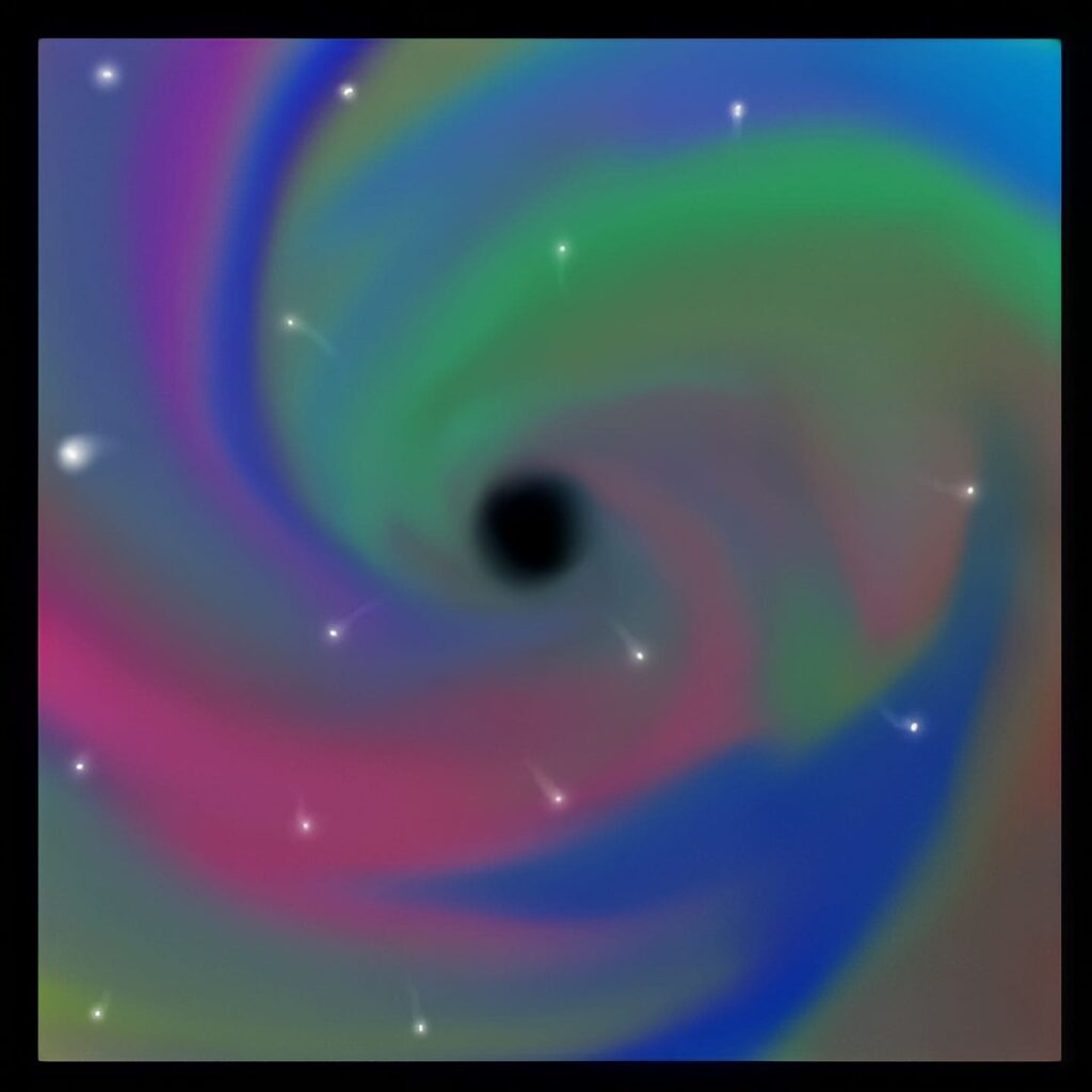 Colouring blackhole