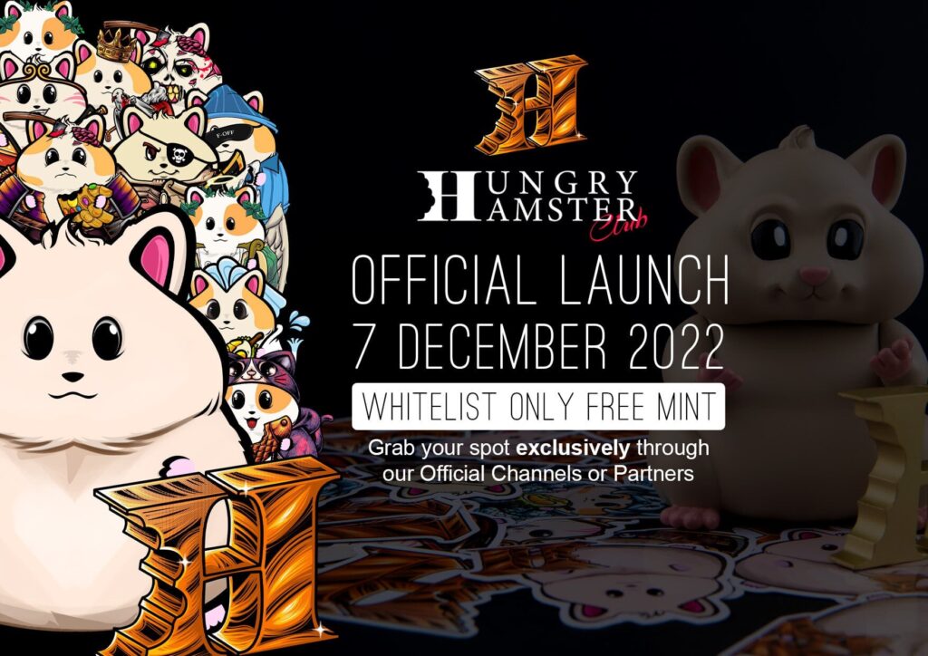 Hungry Hamster Club Launch – It’s a free mint