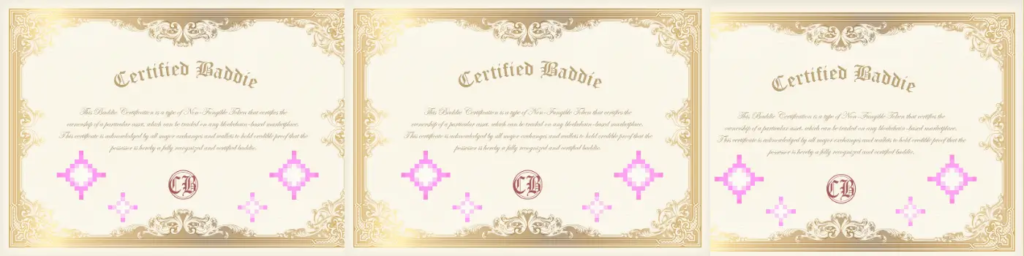 Baddie Certification (Valentine’s Day Sale)