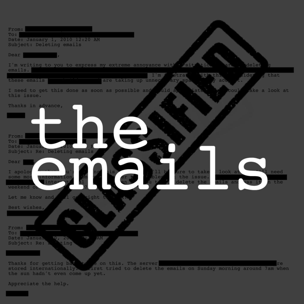 the emails
