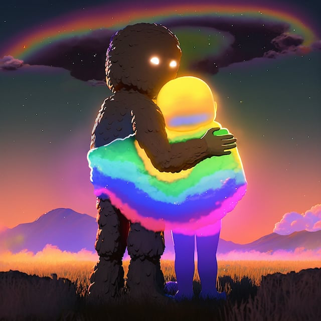 Rainbow Hug