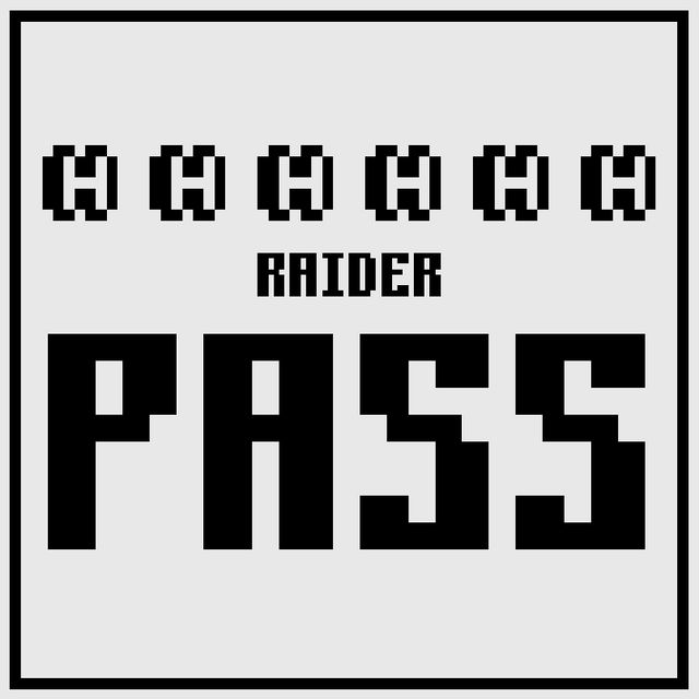 HHHHHH Raider pass